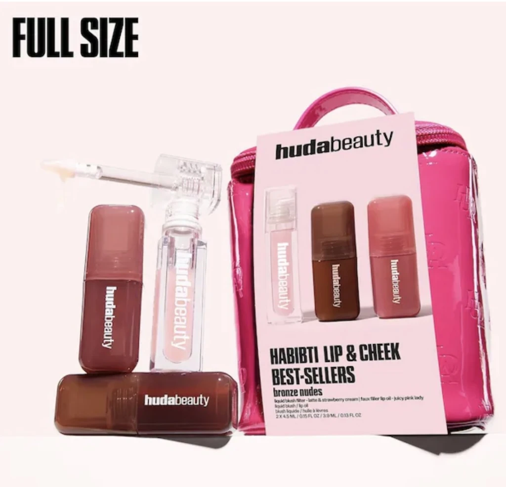 Huda Beauty Habibti Lip & Cheek Best-sele