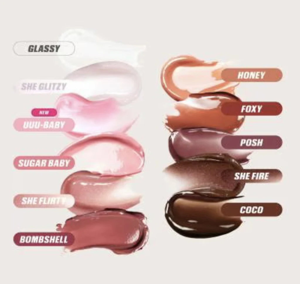 Huda Beauty Faux Filler Extra Shine Lip Gloss