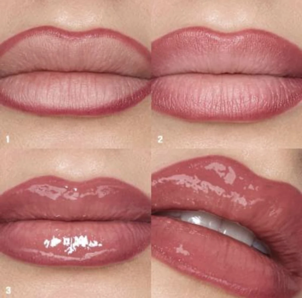 HUDA BEAUTY  Make Out Sesh Lip Stain and Lip Gloss Duos